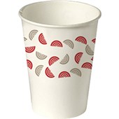 LILY DISPOSABLE CUP COLD PAPER 270ML FIESTA DESIGN PACK 50