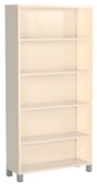 KNIGHT CUBIT BOOKCASE 4 SHELVES W900 X D315 X H1800MM NORDIC MAPLE