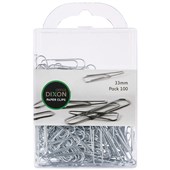 DIXON PAPER CLIP 33MM PACK 100