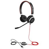 JABRA EVOLVE 40 STEREO USB CORDED HEADSET