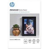 HP ADVANCED GLOSSY PHOTO PAPER 10X15CM 250GSM PACK 50