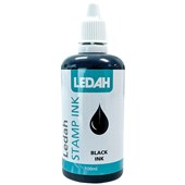 LEDAH STAMP INK 100ML BLACK