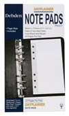 DEBDEN DAYPLANNER PERSONAL EDITION REFILL NOTEPADS SIZE PACK 2