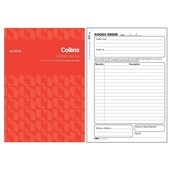 COLLINS ORDER BOOK 50 DL DUPLICATE NO CARBON REQUIRED A5 50 LEAF