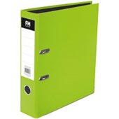 FM VIVID LEVER ARCH FILE A4 LIME GREEN