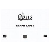 OPUS C021X GRAPH PAPER PAD 5MM A3 50 LEAF