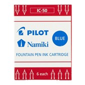 PEN FOUNTAIN REFILL PILOT MR1 BLUE PACK OF 6