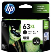 HP F6U64AA 63XL INK CARTRIDGE HIGH YIELD BLACK