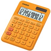 CASIO DESKTOP CALCULATOR MS20UC 12 DIGIT ORANGE