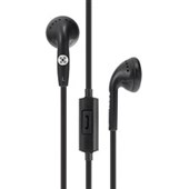 MOKI STEREO EARPHONES WITH INLINE MIC BLACK