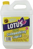 LOTUS DISHWASHING LIQUID LEMON BIODEGRADABLE 5L