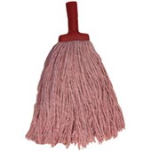 HARVEYS MOP HEAD SCREWFIT CUT END 400G 300MM RED