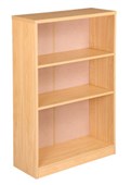 EKO BOOKCASE 2 SHELVES W800 X D305 X H1200MM TAWA