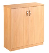 EKO CUPBOARD 2 DOOR W800 X D400 X H900MM TAWA