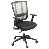 EDEN CLOUD ERGO OFFICE CHAIR SYNCHRO WITH ARMS MESH BLACK