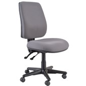 BURO ROMA OFFICE CHAIR HIGHBACK 2LEVER CHARCOAL