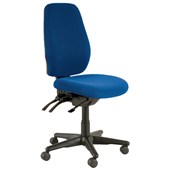 BURO AURA ERGO TASK CHAIR HIGH BACK 3LEVER JETT DARK BLUE