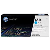 HP CE341A 651A TONER CARTRIDGE CYAN