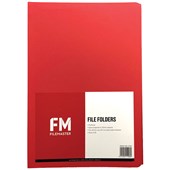 FM MANILLA FOLDER FOOLSCAP RED PACK 50