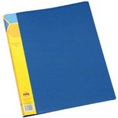 MARBIG DISPLAY BOOK 10 POCKET INSERT SPINE A4 BLUE