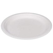 PLANET PAL DISPOSABLE PLATE COMPOSTABLE ROUND SIDE PLATE D180MM 7 INCH PACK 25