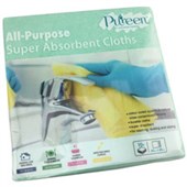 PUREEN CLOTH MULTIPURPOSE SUPER ABSORBANT GREEN PACK 10