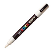 POSCA PC3M PAINT MARKER BULLET FINE 13MM IVORY