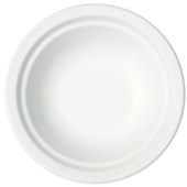 BIOWARE DISPOSABLE BOWL COMPOSTABLE ROUND 150MM CREAM PACK 50