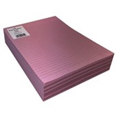 DIRECT PAPER TOPLESS PAD 7MM RULED A4 PINK PACK 10