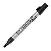 BIC INTENSITY METAL PRO PERMANENT MARKER CHISEL TIP BLACK