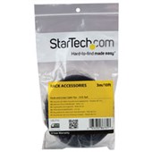 STARTECH HOOK AND LOOP CABLE TIE 10FT BLACK