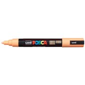 POSCA PC5M PAINT MARKER BULLET MEDIUM 25MM LIGHT ORANGE