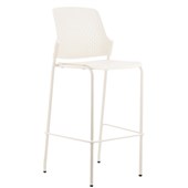 BURO SHIFT BARSTOOL WHITE