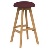 KNIGHT LUNA BUTTON BARSTOOL TAWNY PORT