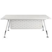 SYLEX MODESTY PANEL FOR FLEET EXECUTIVE DESK WHITE