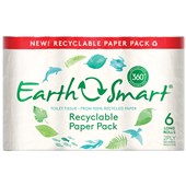 EARTHSMART TOILET TISSUE 2 PLY 360 SHEET PACK 6