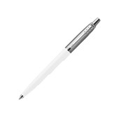 PARKER JOTTER ORIGINALS BALLPOINT PEN WHITE BARREL MEDIUM NIB BLUE