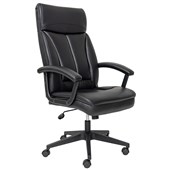 BURO DAKOTA II EXECUTIVE OFFICE CHAIR BLACK PU