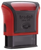 TRODAT PRINTY SELFINKING STAMP 4911 RECTANGLE W 38 X L 14MM RED