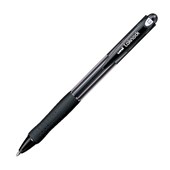 UNIBALL SN100 LAKNOCK RETRACTABLE BALLPOINT PEN 10MM BLACK