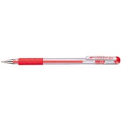 PENTEL K116 HYBRID GEL INK PEN 06MM RED