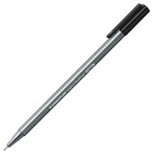 STAEDTLER TRIPLUS 334 FINELINER SUPERFINE PEN 03MM BLACK