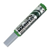 PENTEL MAXIFLO WHITEBOARD MARKER BULLET 21MM GREEN