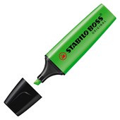 STABILO BOSS HIGHLIGHTER CHISEL GREEN