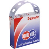 QUIKSTIK RING EYELETS PLASTIC LABELS BOX 500