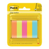 POSTIT 6705ASST PAPER PAGE MARKERS SMALL ASSORTED COLOURS PACK 5