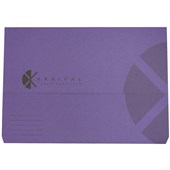 EASTLIGHT KARNIVAL DOCUMENT WALLET EXPANDING FILE FOOLSCAP PURPLE