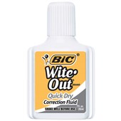 BIC WITEOUT CORRECTION FLUID QUICK DRY PLUS 20ML