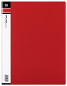 FM DISPLAY BOOK 20 POCKET A4 RED