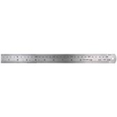 CELCO RULER STAINLESS STEEL IMPERIALMETRIC 300MM